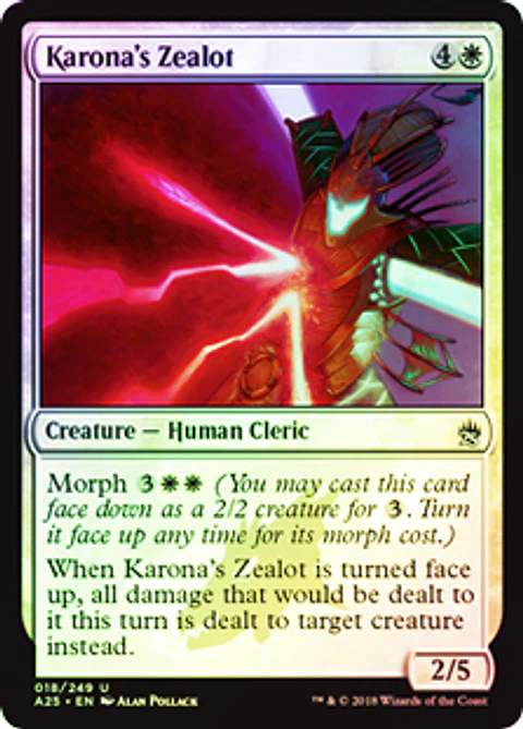 Karona's Zealot - A25 ★ 