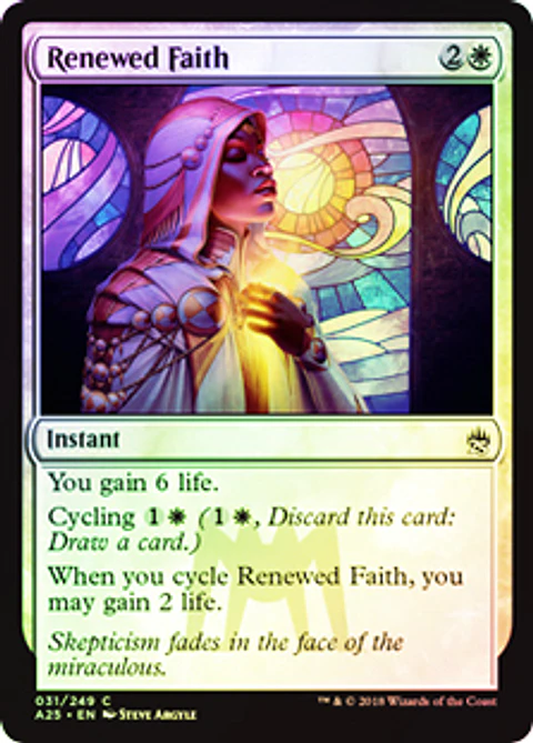 Renewed Faith - A25 ★ 