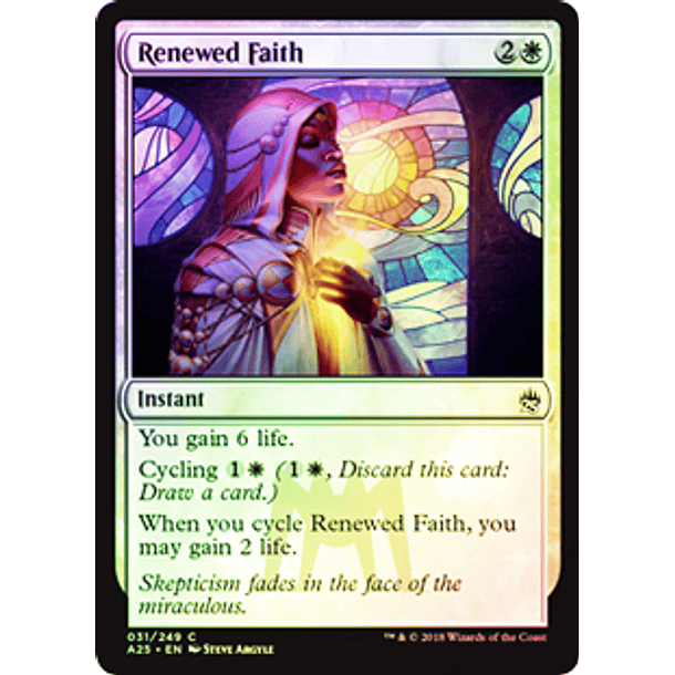 Renewed Faith - A25 ★ 
