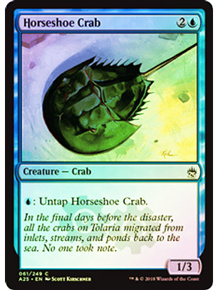 Horseshoe Crab - A25 ★ 