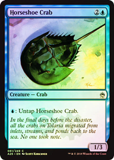 Horseshoe Crab - A25 ★ 
