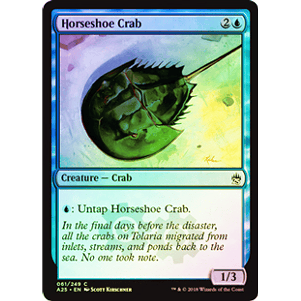Horseshoe Crab - A25 ★ 