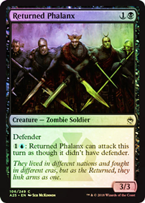 Returned Phalanx - A25 ★ 