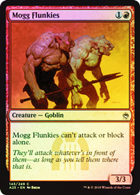 Mogg Flunkies - A25 ★ 