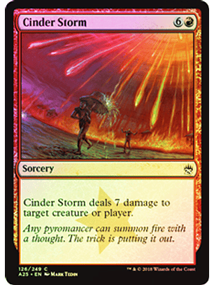 Cinder Storm - A25 ★ 