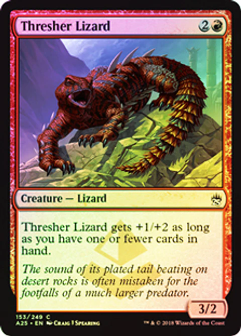 Thresher Lizard - A25 ★ 