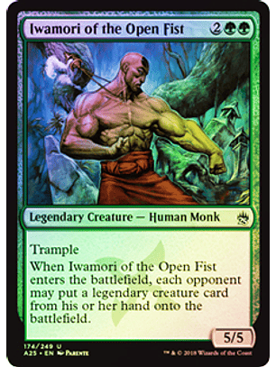 Iwamori of the Open Fist - A25 ★ 