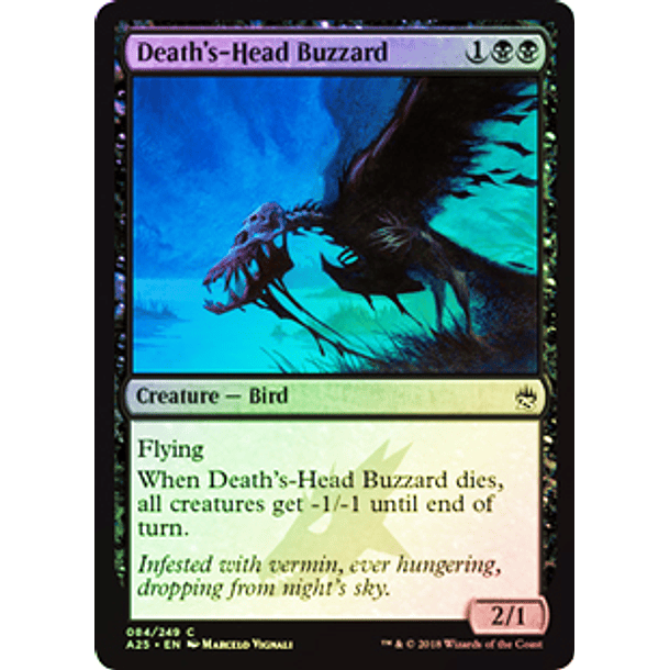 Death's-Head Buzzard - A25 ★