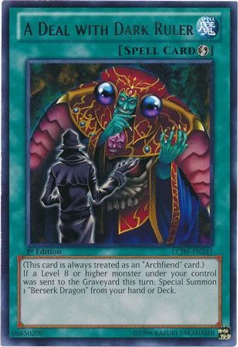 A Deal with Dark Ruler - LCJW-EN241 - Rare