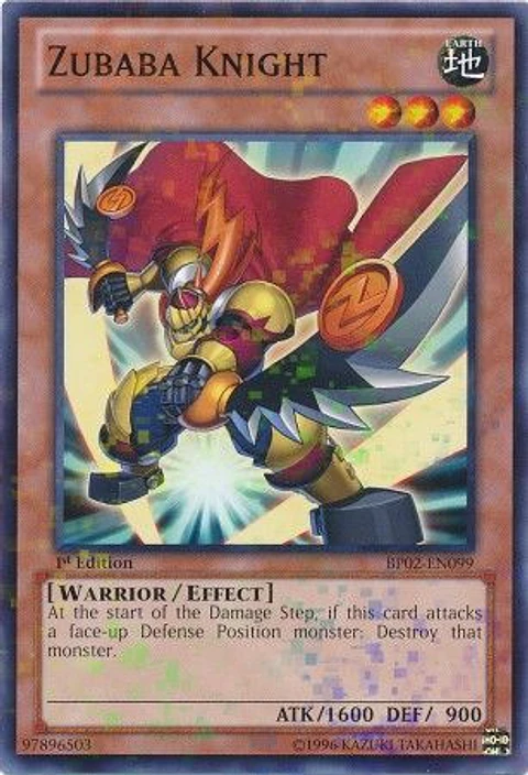 Zubaba Knight - BP02-EN099 - Mosaic Rare