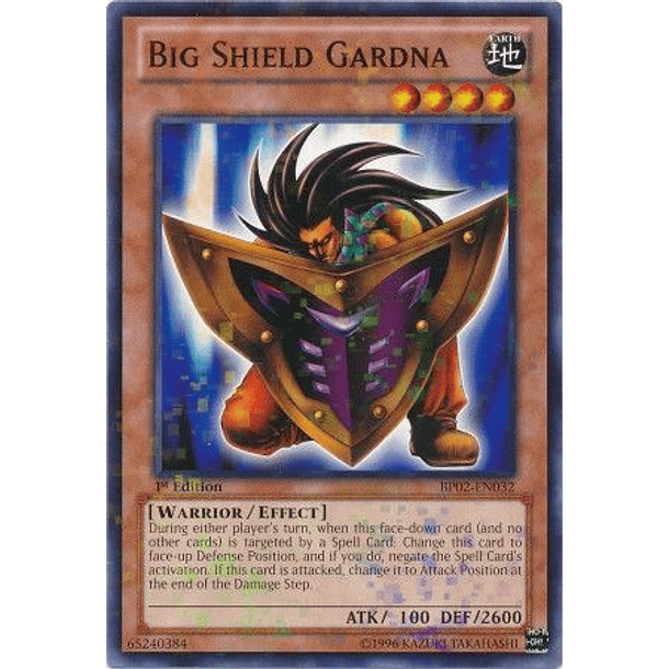 Big Shield Gardna - BP02-EN032 - Mosaic Rare