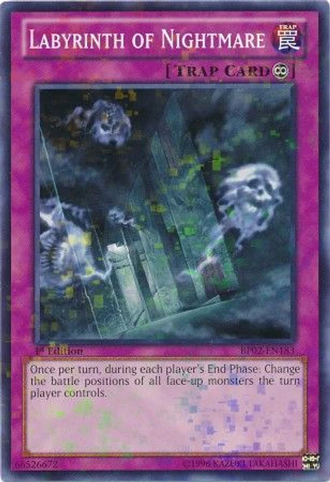 Labyrinth of Nightmare - BP02-EN183 - Mosaic Rare