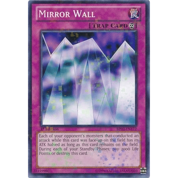 Mirror Wall - BP02-EN172 - Mosaic Rare