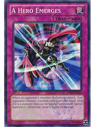 A Hero Emerges - BP02-EN179 - Mosaic Rare 