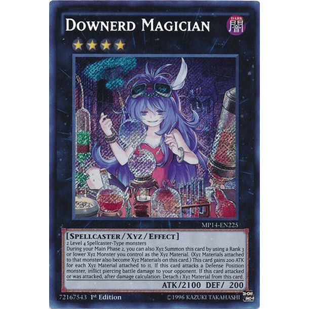 Downerd Magician - MP14-EN225 - Secret Rare