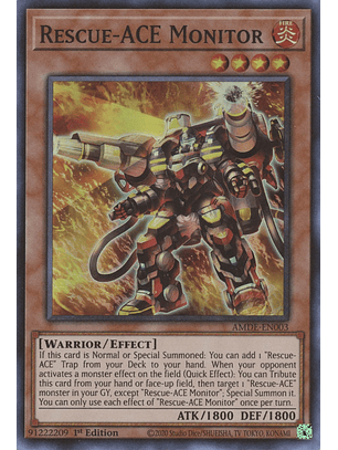 Rescue-ACE Monitor - AMDE-EN003 - Super Rare