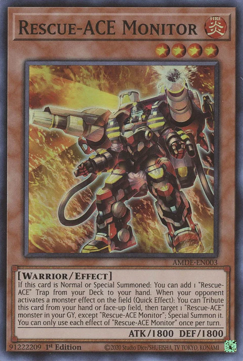 Rescue-ACE Monitor - AMDE-EN003 - Super Rare