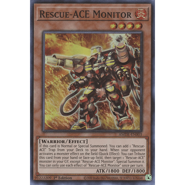 Rescue-ACE Monitor - AMDE-EN003 - Super Rare