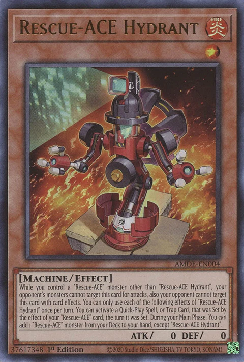 Rescue-ACE Hydrant - AMDE-EN004 - Ultra Rare