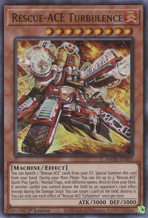 Rescue-ACE Turbulence - AMDE-EN007 - Ultra Rare