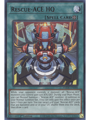 Rescue-ACE HQ - AMDE-EN008 - Rare