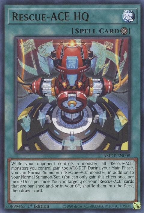 Rescue-ACE HQ - AMDE-EN008 - Rare