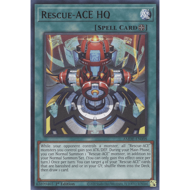 Rescue-ACE HQ - AMDE-EN008 - Rare