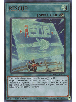 RESCUE! - AMDE-EN009 - Ultra Rare