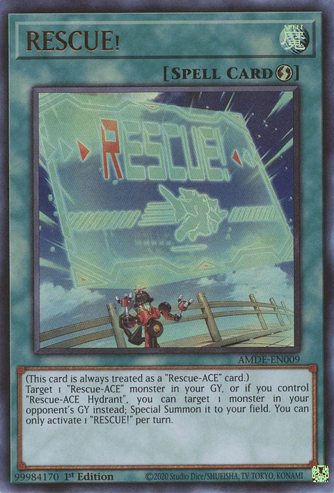 RESCUE! - AMDE-EN009 - Ultra Rare