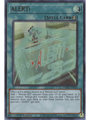 ALERT! - AMDE-EN010 - Ultra Rare
