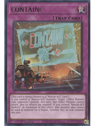 CONTAIN! - AMDE-EN011 - Rare