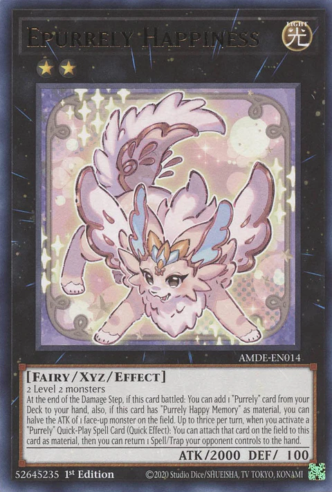 Epurrely Happiness - AMDE-EN014 - Rare
