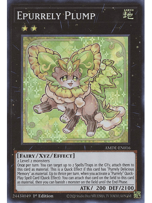 Epurrely Plump - AMDE-EN016 - Super Rare