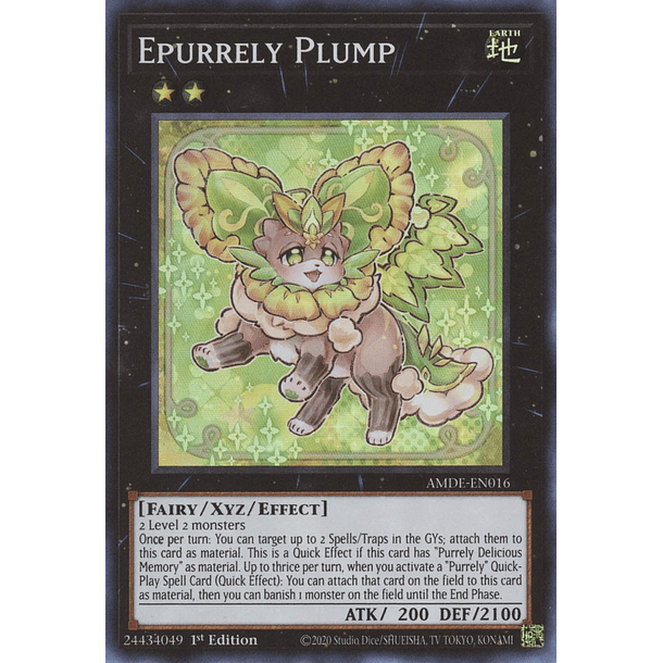 Epurrely Plump - AMDE-EN016 - Super Rare