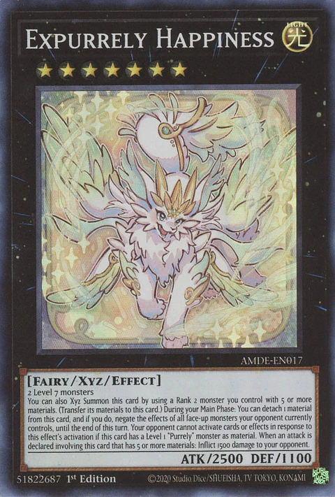 Expurrely Happiness - AMDE-EN017 - Super Rare