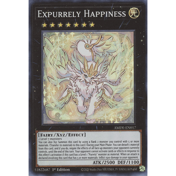Expurrely Happiness - AMDE-EN017 - Super Rare
