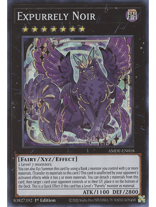 Expurrely Noir - AMDE-EN018 - Super Rare 