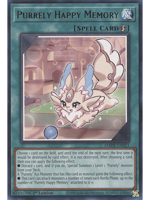 Purrely Happy Memory - AMDE-EN021 - Rare