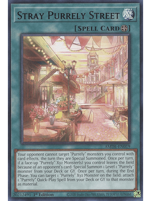 Stray Purrely Street - AMDE-EN019 - Rare