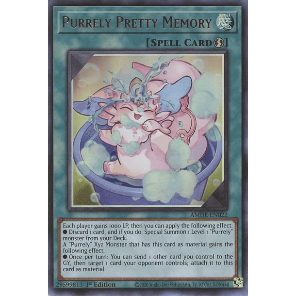 Purrely Pretty Memory - AMDE-EN022 - Ultra Rare