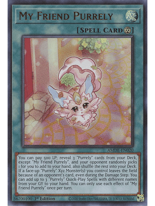 My Friend Purrely - AMDE-EN020 - Ultra Rare