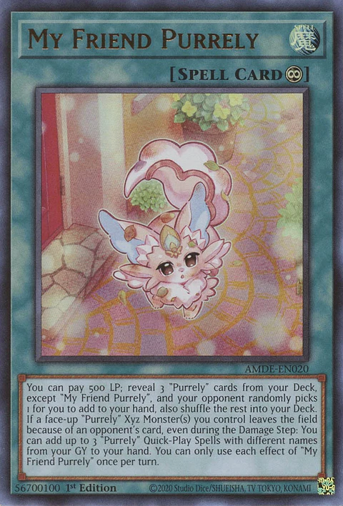 My Friend Purrely - AMDE-EN020 - Ultra Rare