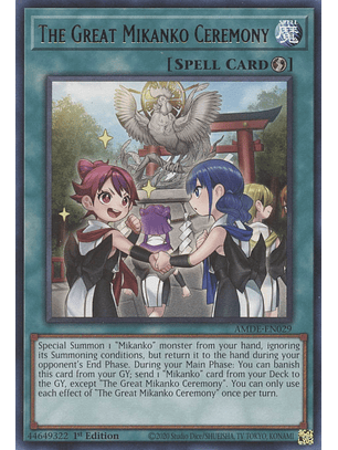 The Great Mikanko Ceremony - AMDE-EN029 - Rare