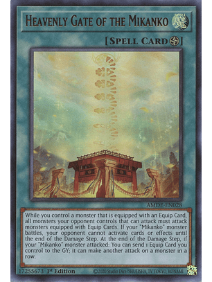 Heavenly Gate of the Mikanko - AMDE-EN028 - Ultra Rare