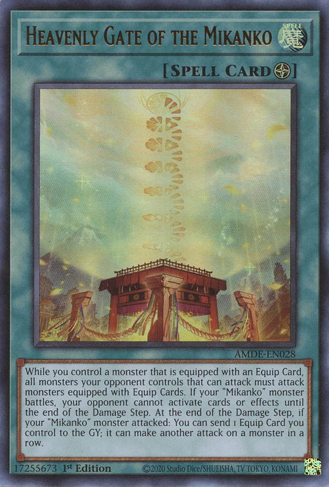 Heavenly Gate of the Mikanko - AMDE-EN028 - Ultra Rare