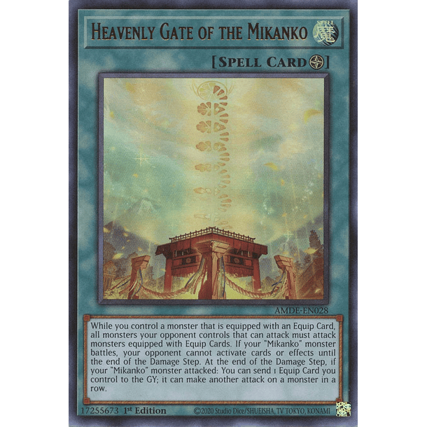 Heavenly Gate of the Mikanko - AMDE-EN028 - Ultra Rare