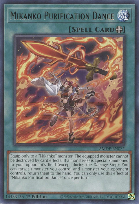 Mikanko Purification Dance - AMDE-EN031 - Rare