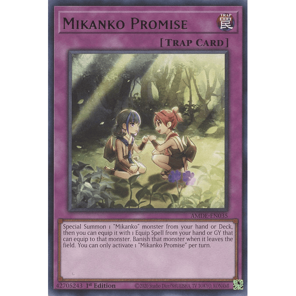 Mikanko Promise - AMDE-EN035 - Rare