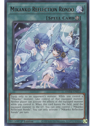 Mikanko Reflection Rondo - AMDE-EN033 - Rare