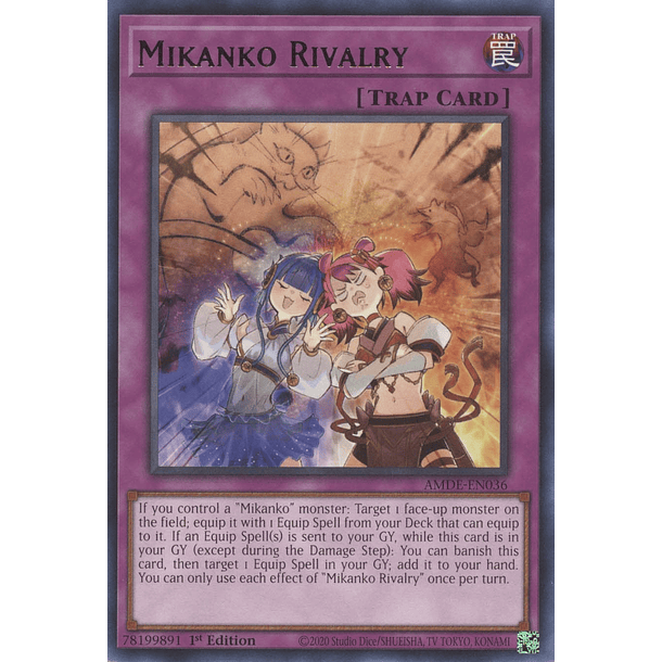 Mikanko Rivalry - AMDE-EN036 - Rare